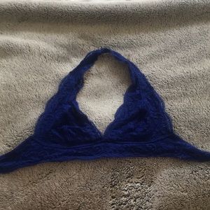 Royal blue bralette from urban outfitters